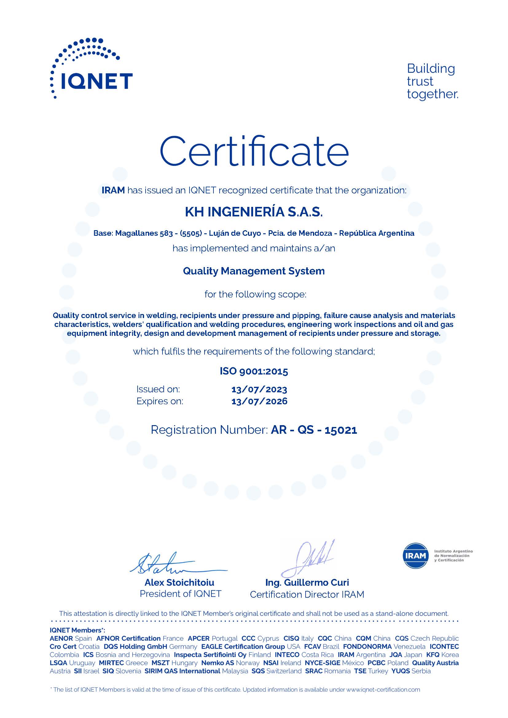 ISO 9001:2015